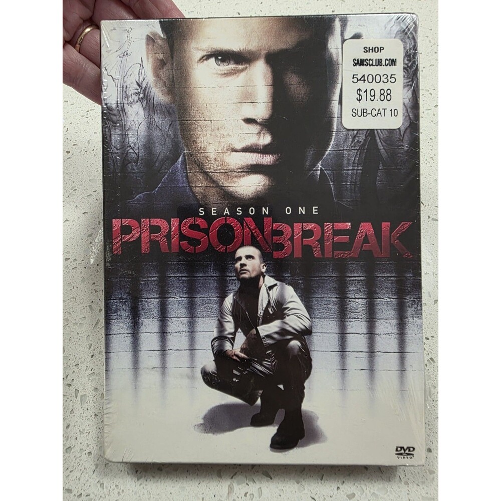 Prison Break Season 1 (DVD, 2009, 6-Disc Set) NEW & SEALED, (D32)